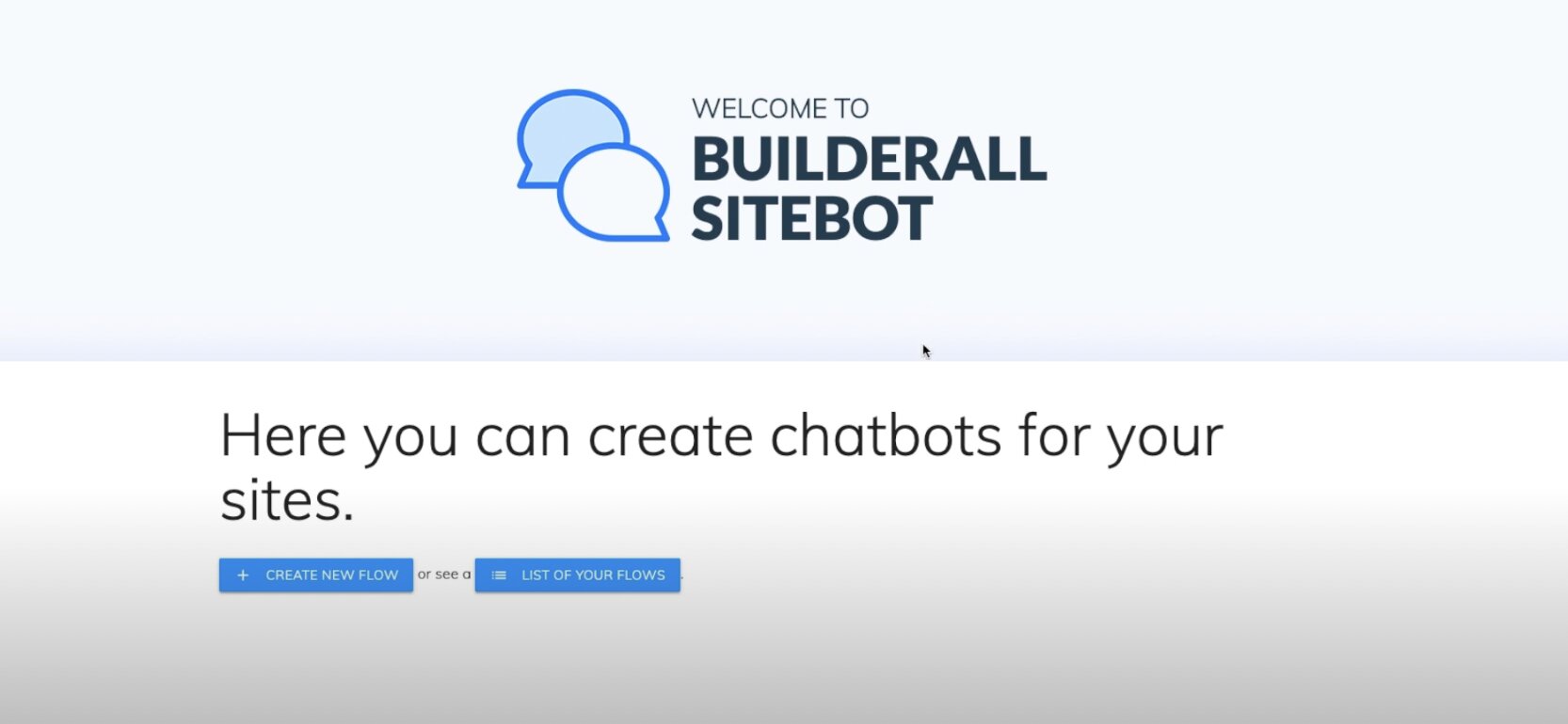 Sitebot builder de Builderall