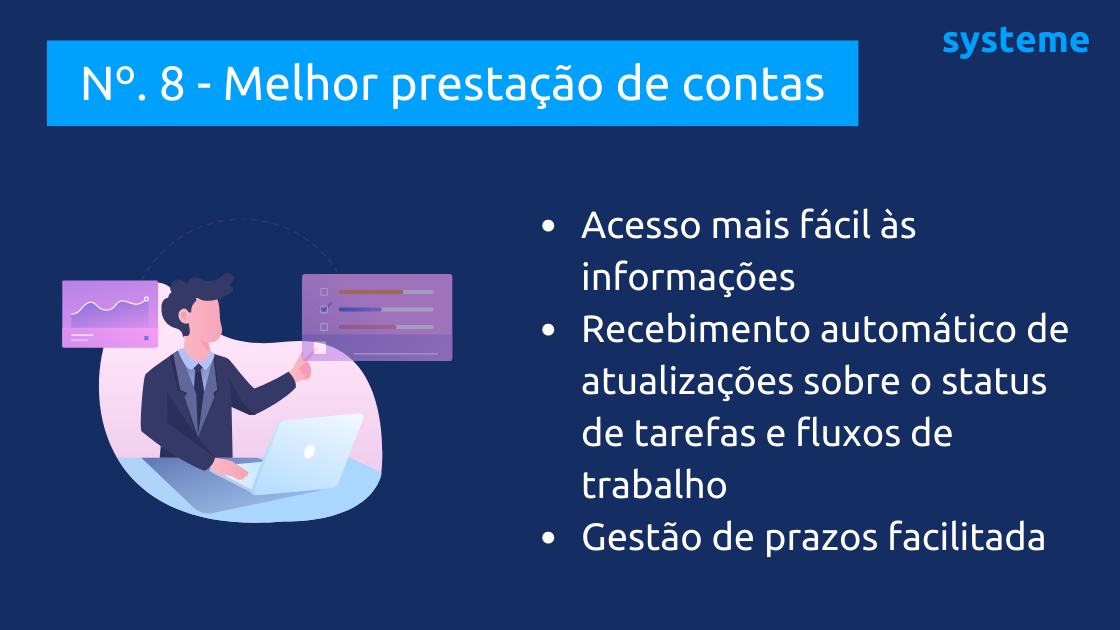 Melhorar a prestação de contas