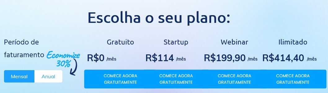 Planos da Systeme.io