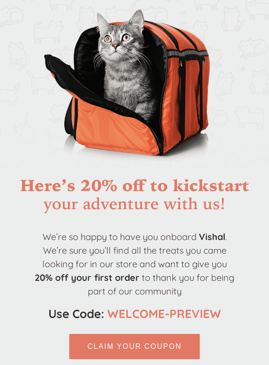 Source: https://reallygoodemails.com/emails/welcome-to-cat-caboodle