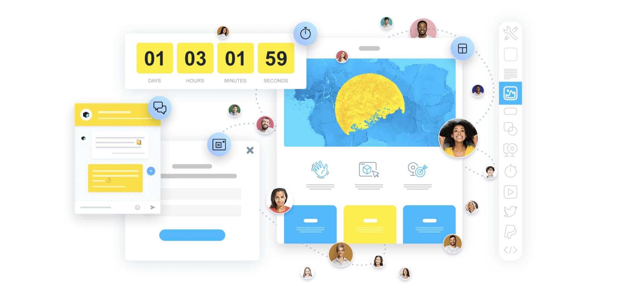 Esempi di strumenti per le landing page di GetResponse