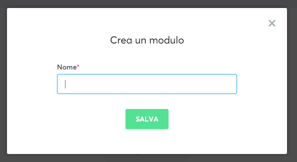 Pagina modulo di systeme.io