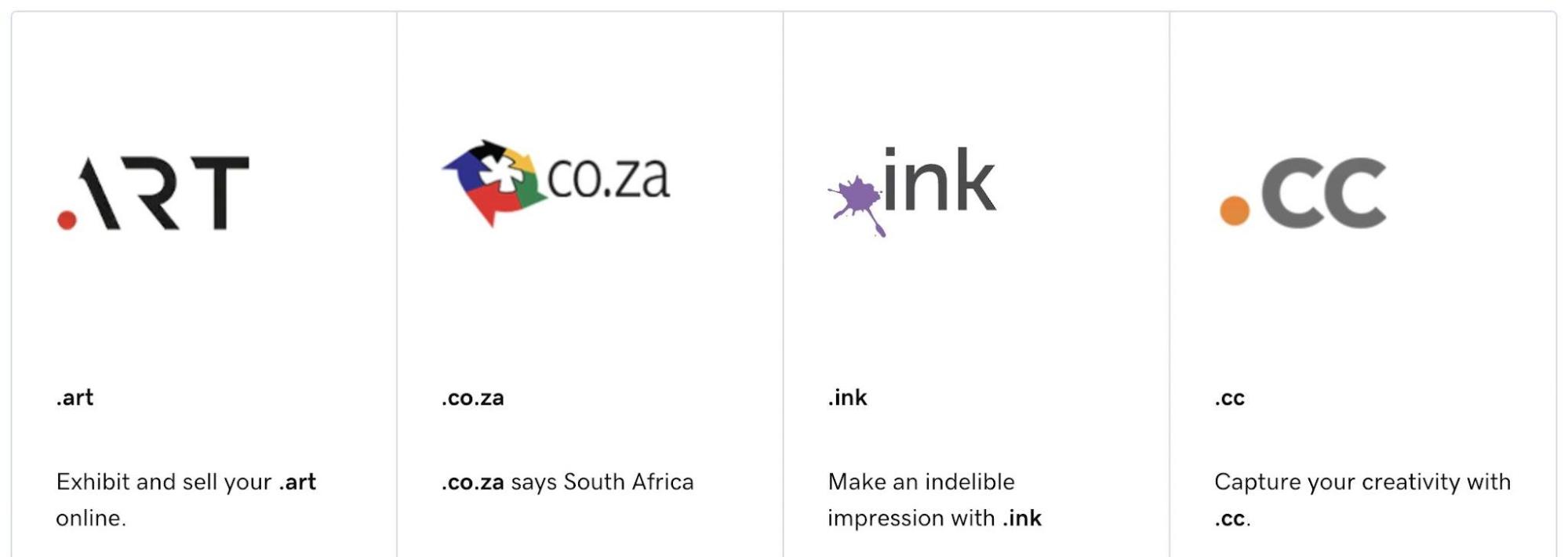 Esempi di nome di dominio GoDaddy.com