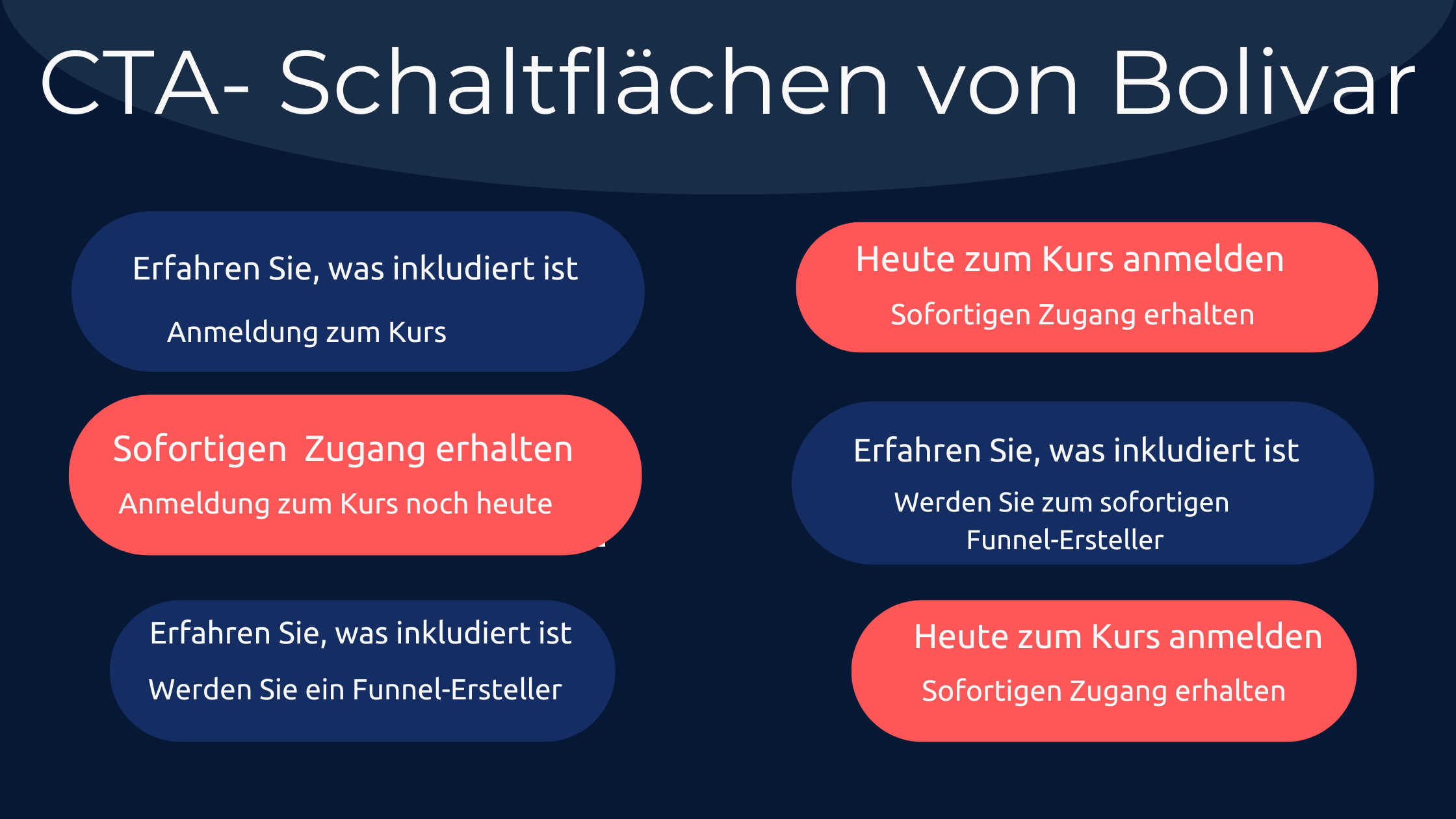 Bolivar’s CTA buttons