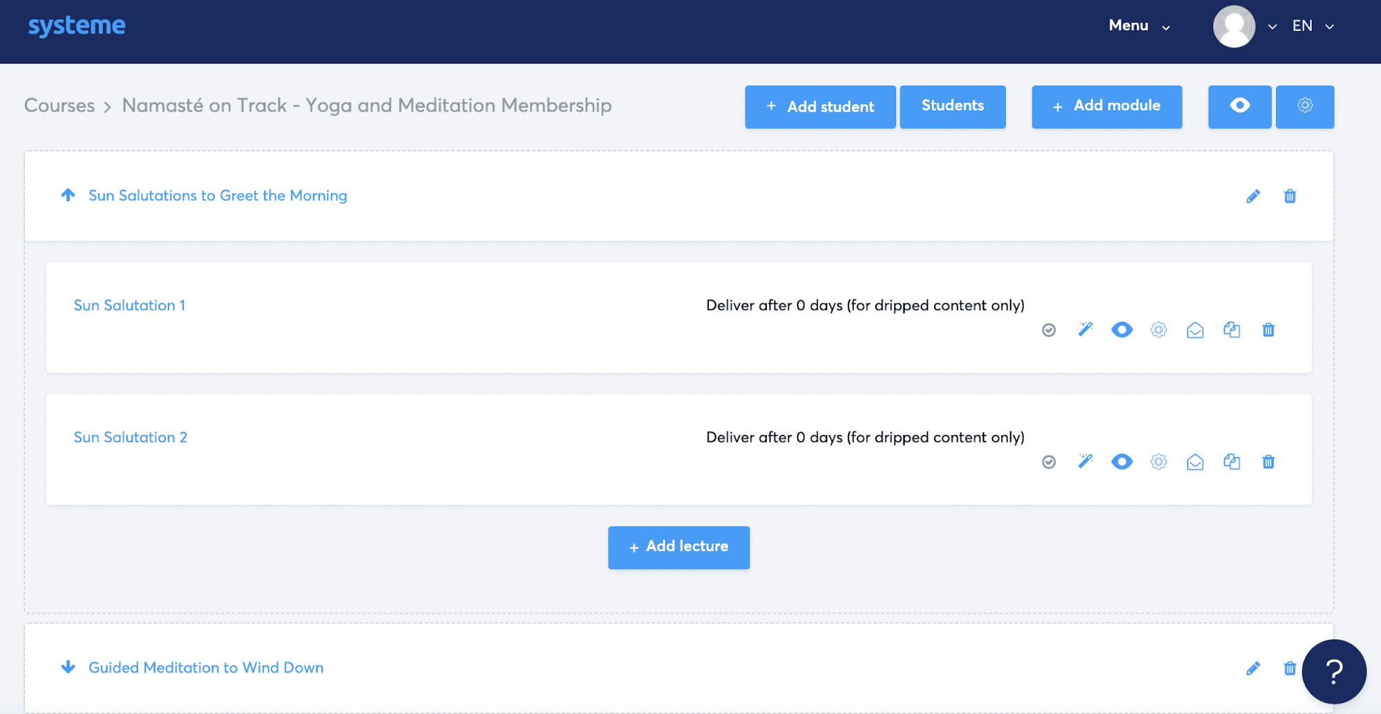 Der systeme.io Mitgliedschafts-Website-Ersteller