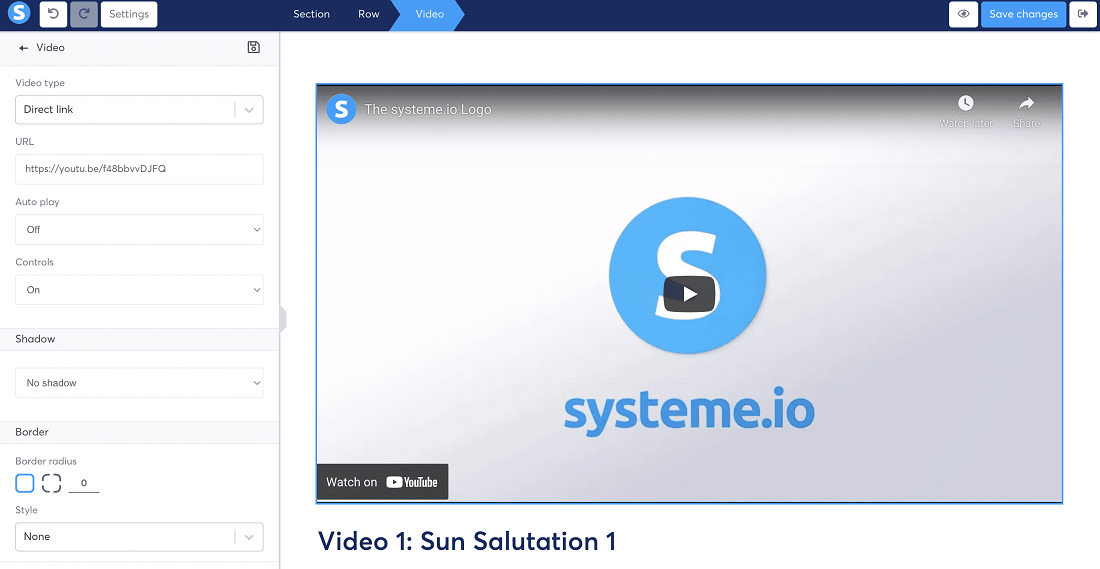 Das bedienungsfreundliche Drag-and-Drop Interface von systeme.io