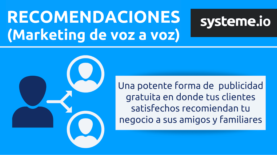 Pídele recomendaciones a tus amigos