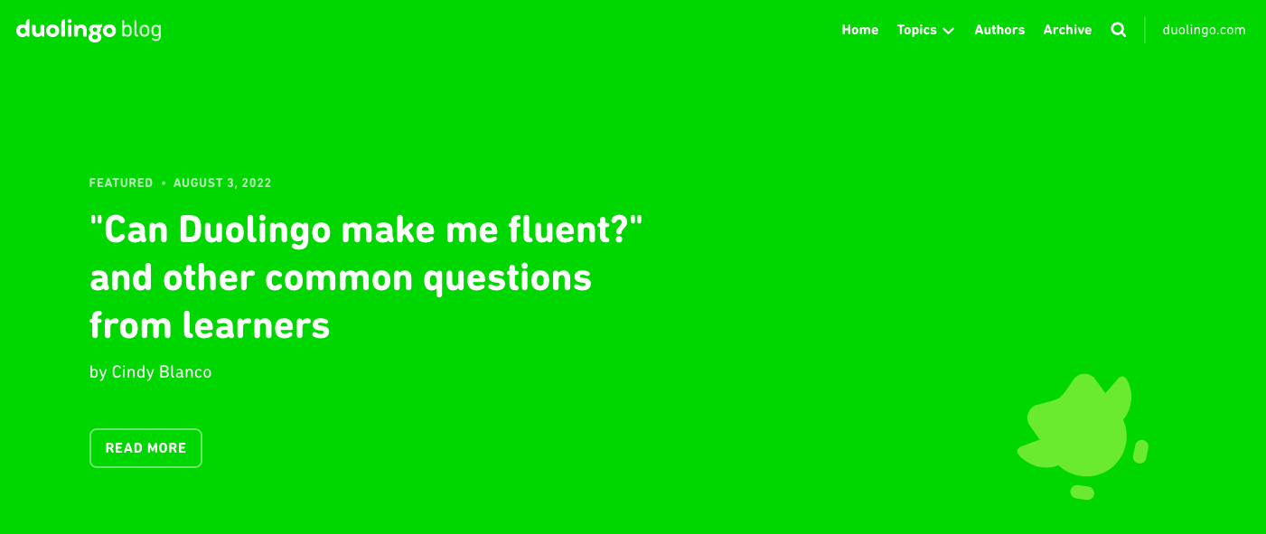 La comunidad en línea de Duolingo
