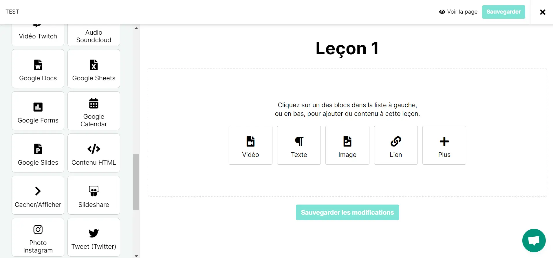 ajouter un module sur teachizy