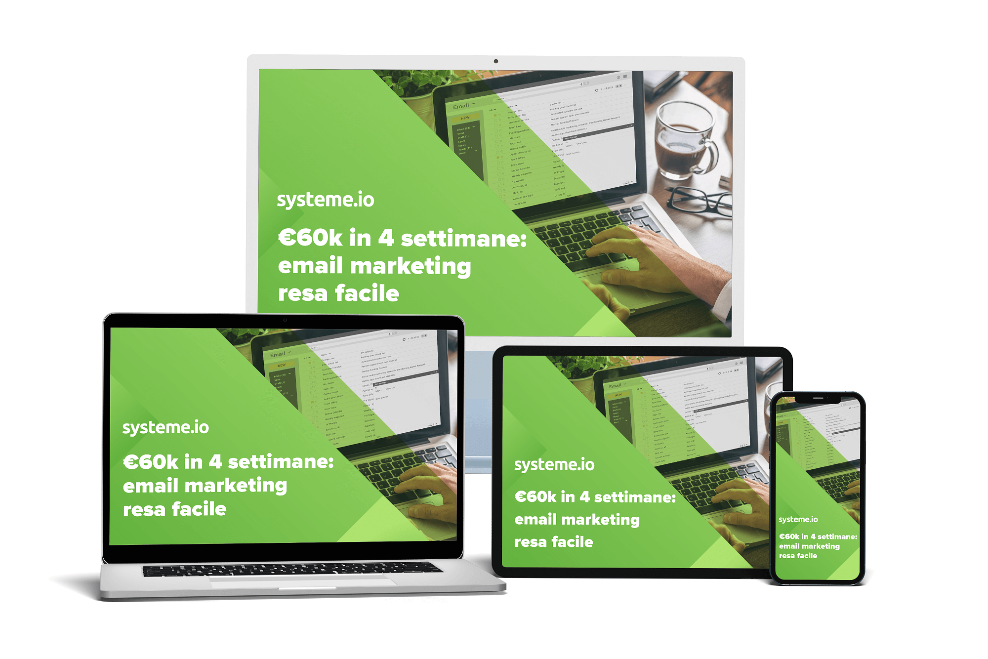 $60k in 4 weeks: Email marketing made easy course cover
