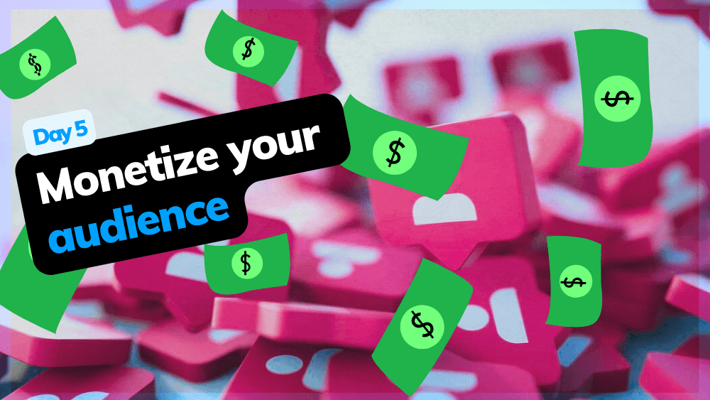 Make your first sales