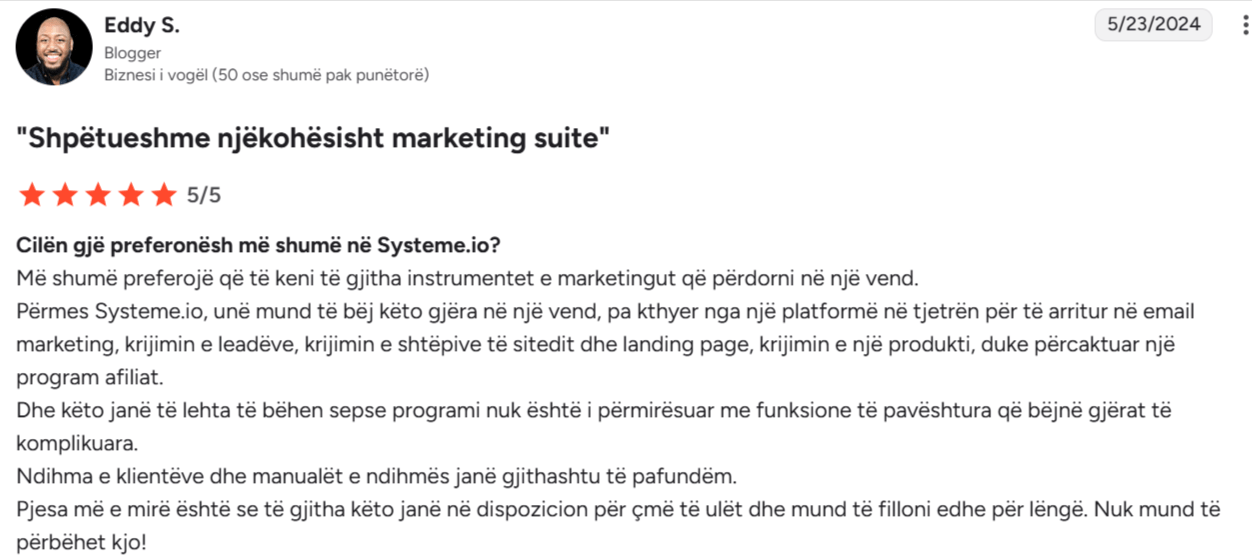 review