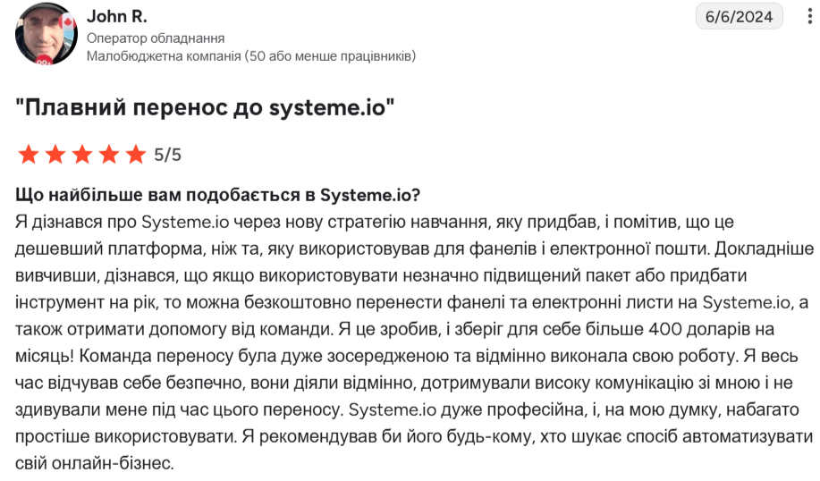 review