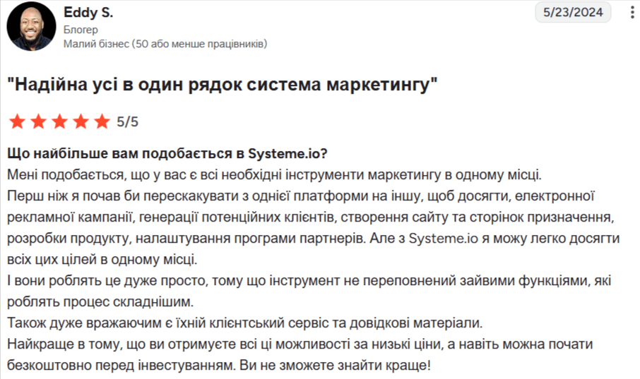 review