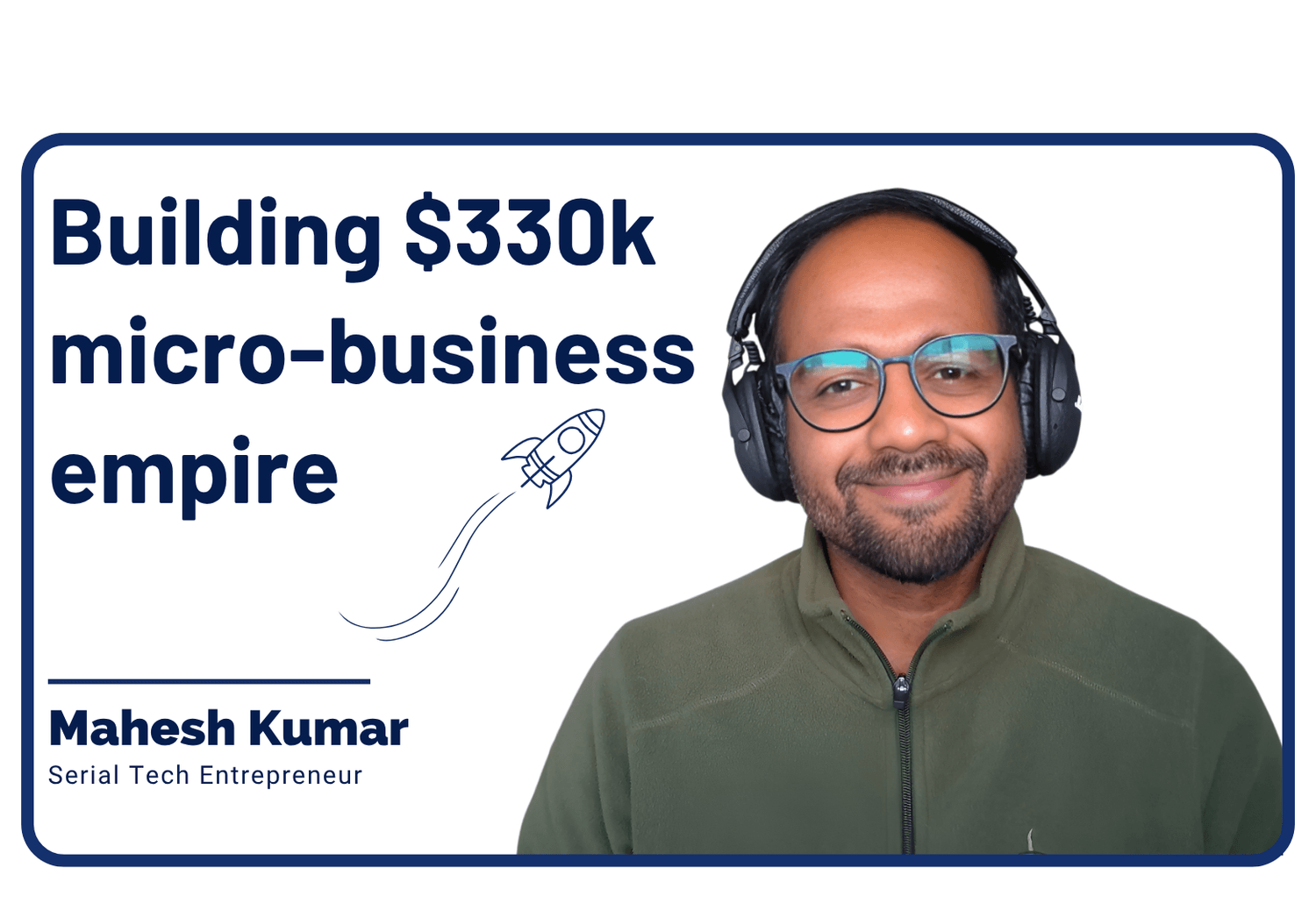 Mahesh Kumar success story for systeme.io, illustrating how he built a $100,000/month micro-business empire across 9 domains