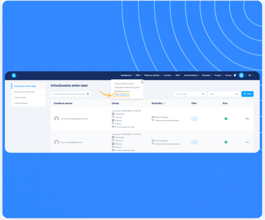 systeme.io white label to launch your own software business and keep 100% of your revenue