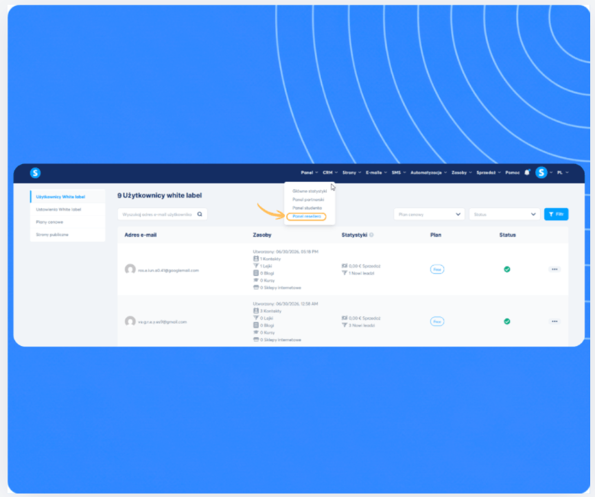systeme.io white label to launch your own software business and keep 100% of your revenue