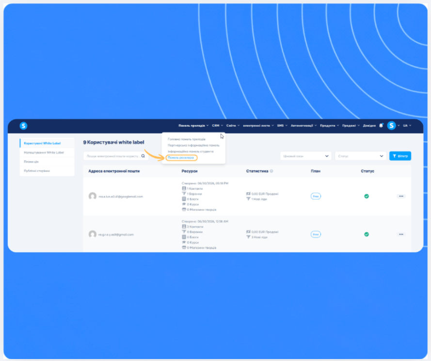 systeme.io white label to launch your own software business and keep 100% of your revenue