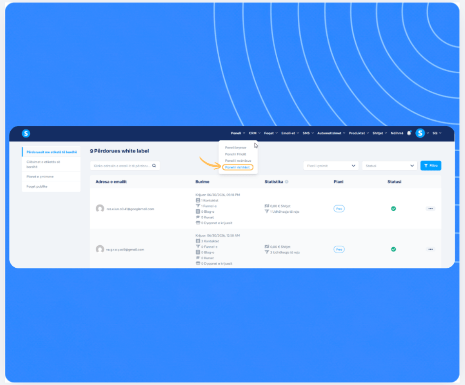 systeme.io white label to launch your own software business and keep 100% of your revenue