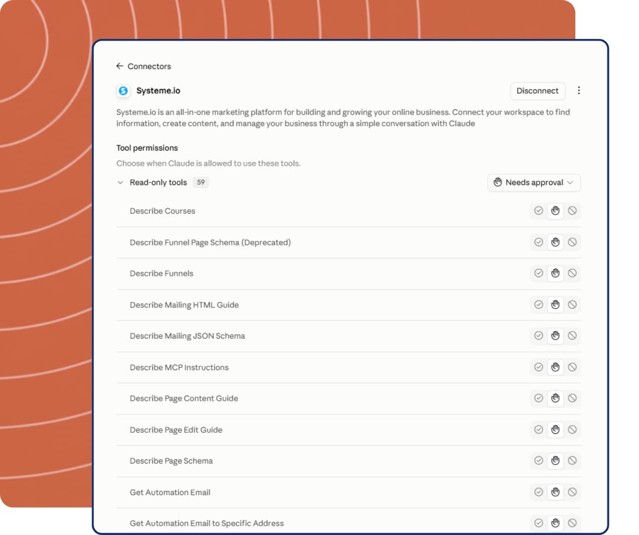Visual workflow automation builder showing a sequence of steps: form subscription trigger, tagging, sending emails, delay, conditional split based on link click, followed by targeted email actions and lead tagging paths.