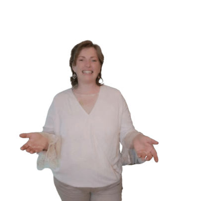 confident businesswoman adjusting blazer warm editorial portrait