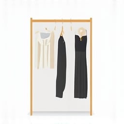wardrobe personal style clothing rack