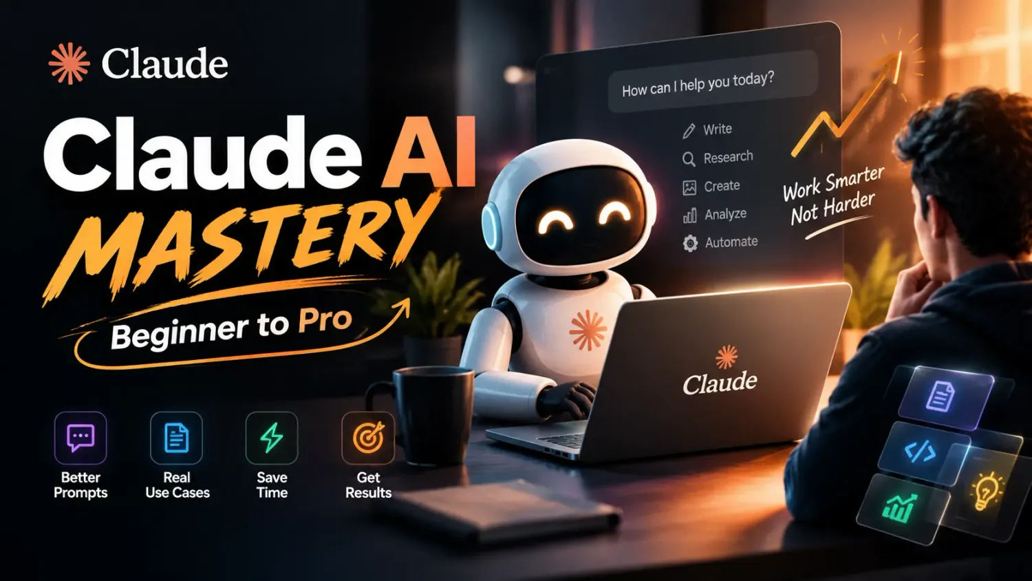 Claude AI Mastery course cover