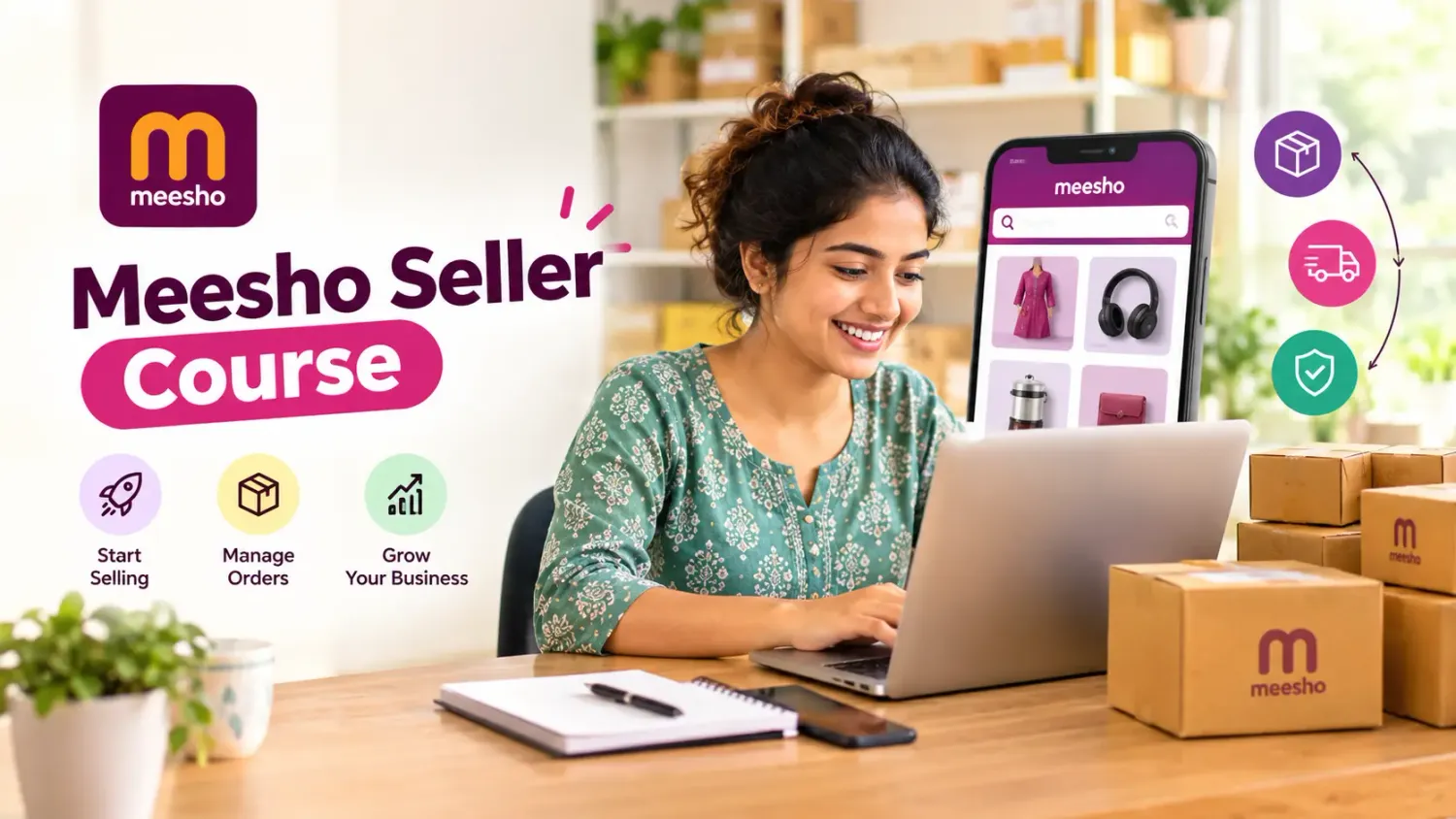 Meesho Seller Masterclass course cover