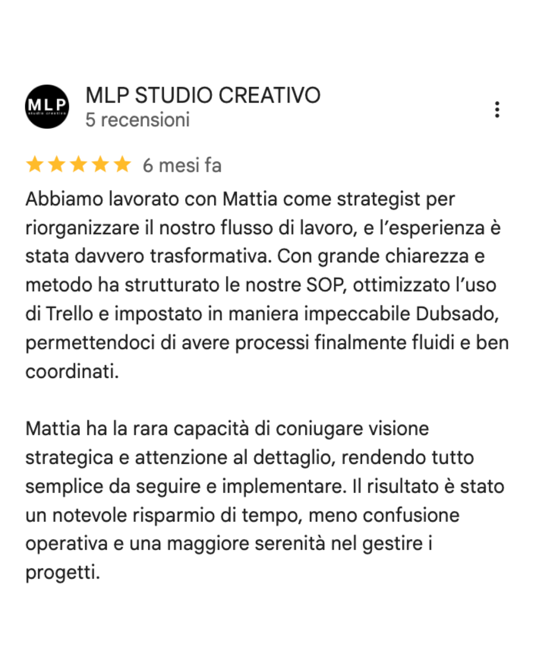 Recensione 1