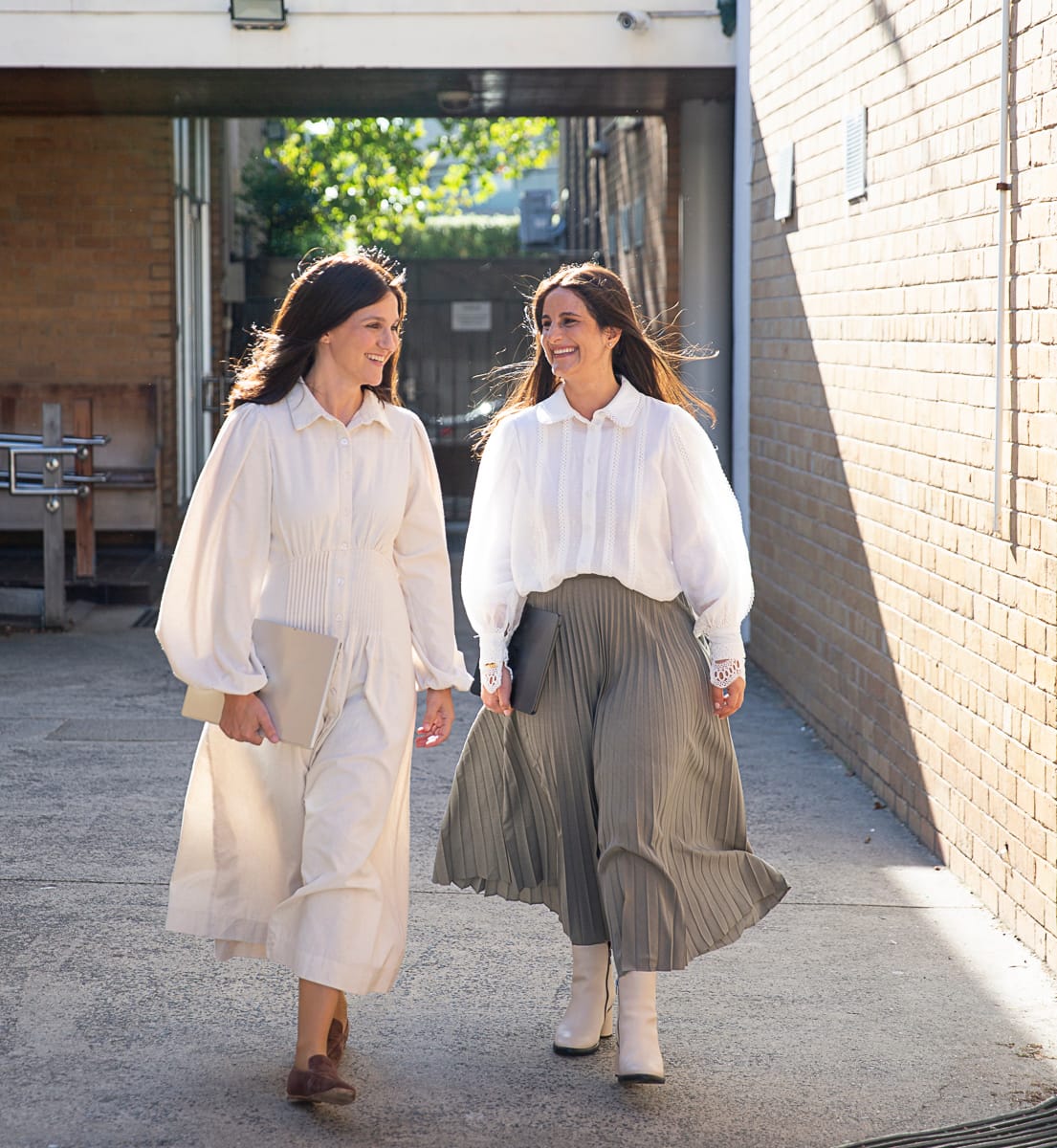 Elevated Educators co-founders walking together