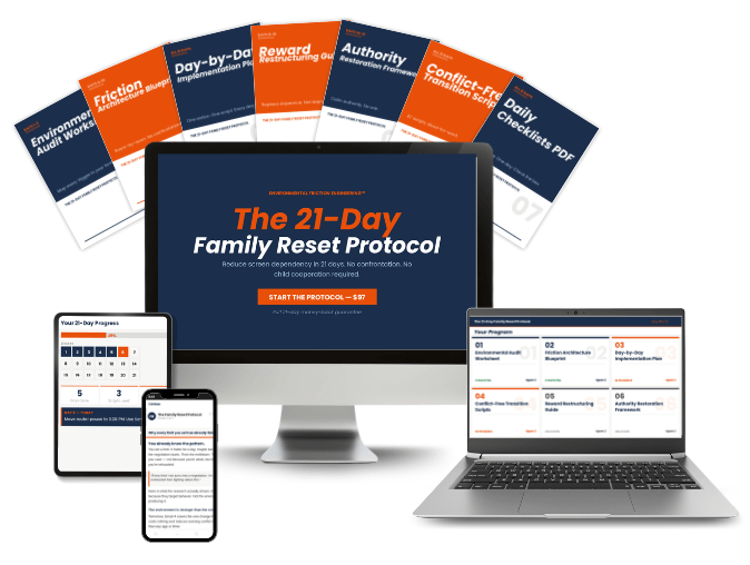 Program mockup showing all included materials