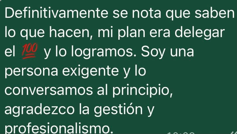 Testimonio de cliente 3