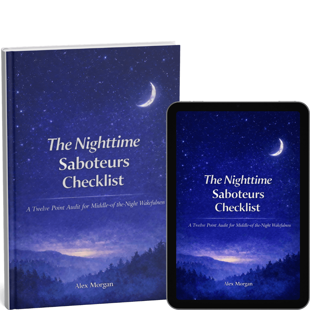 The Nighttime Saboteurs Checklist cover
