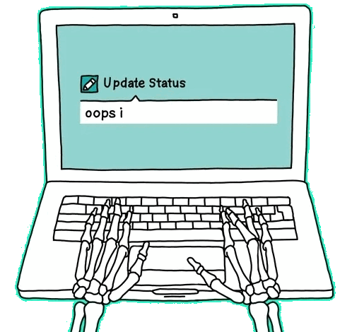 Skeleton typing fast