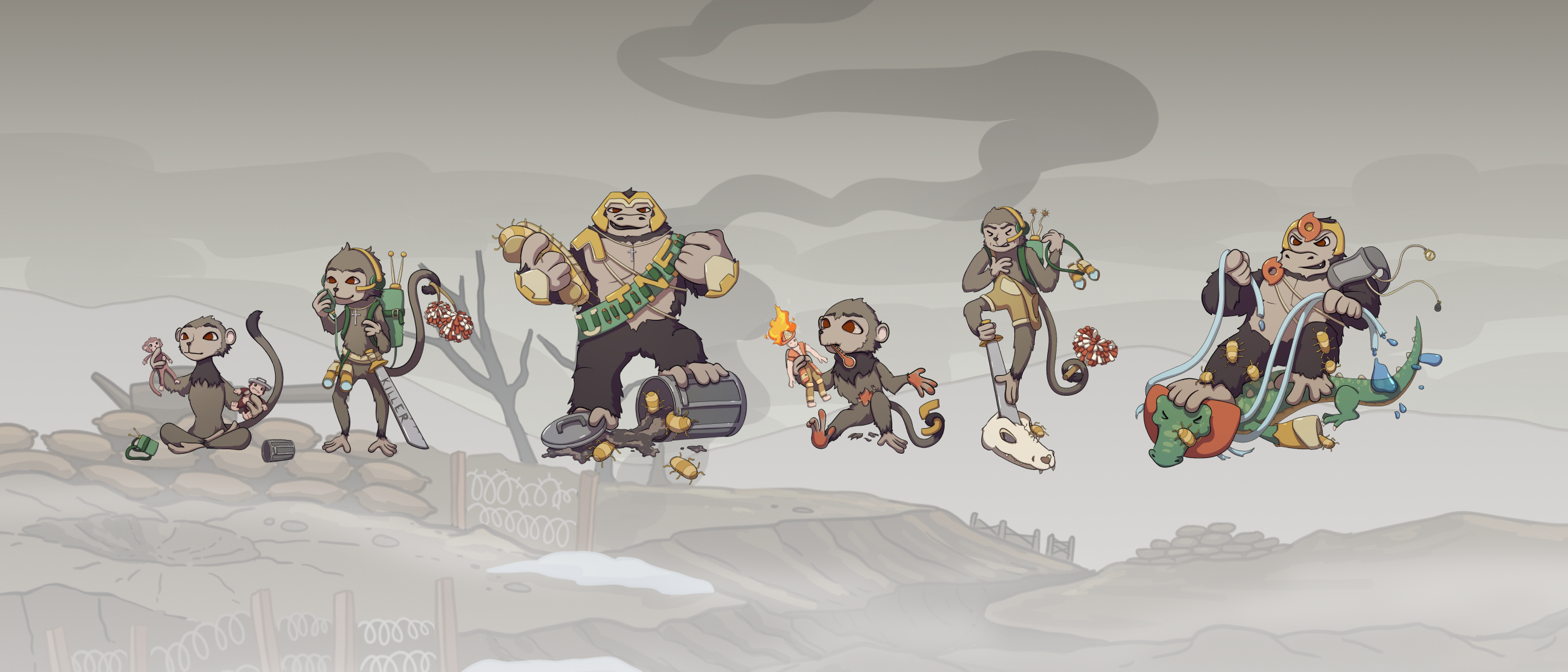 Macrophage Medifamily lineup.