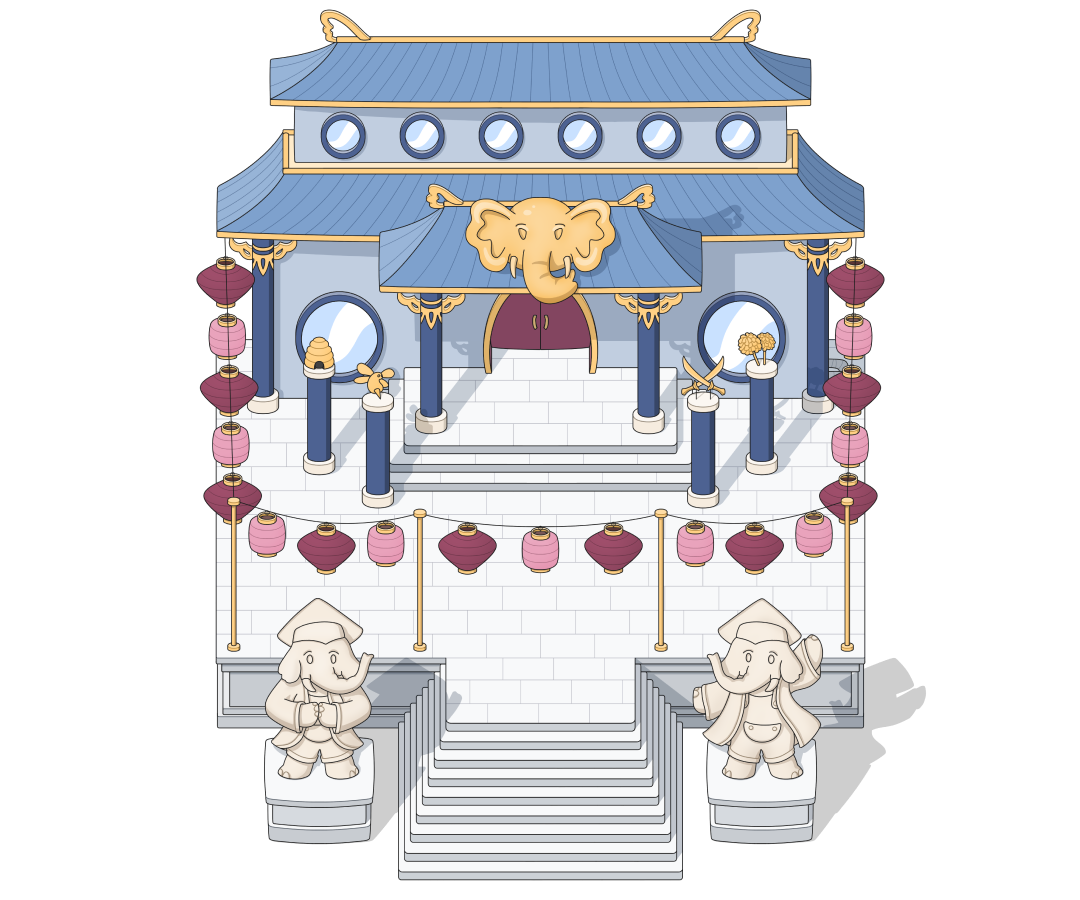 White Northern University building.