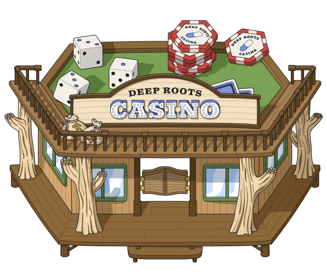 Deep Roots Casino building.