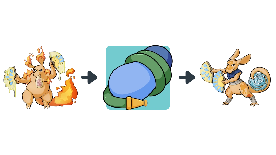 Treatment diagram of Pseudophedrine converting Sinusitis into Nasal Sinuses.