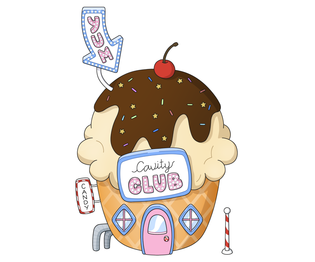 Cavity Club building.