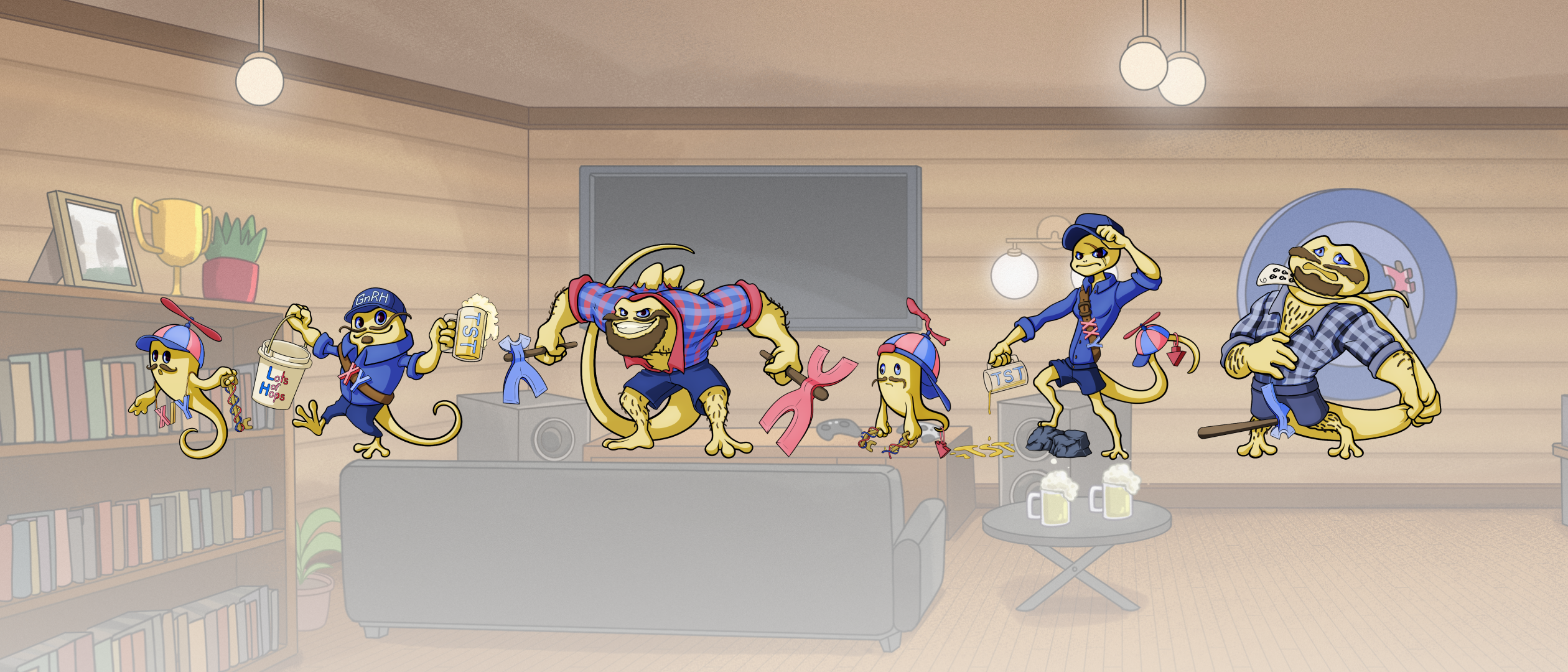 Testis Medifamily lineup.