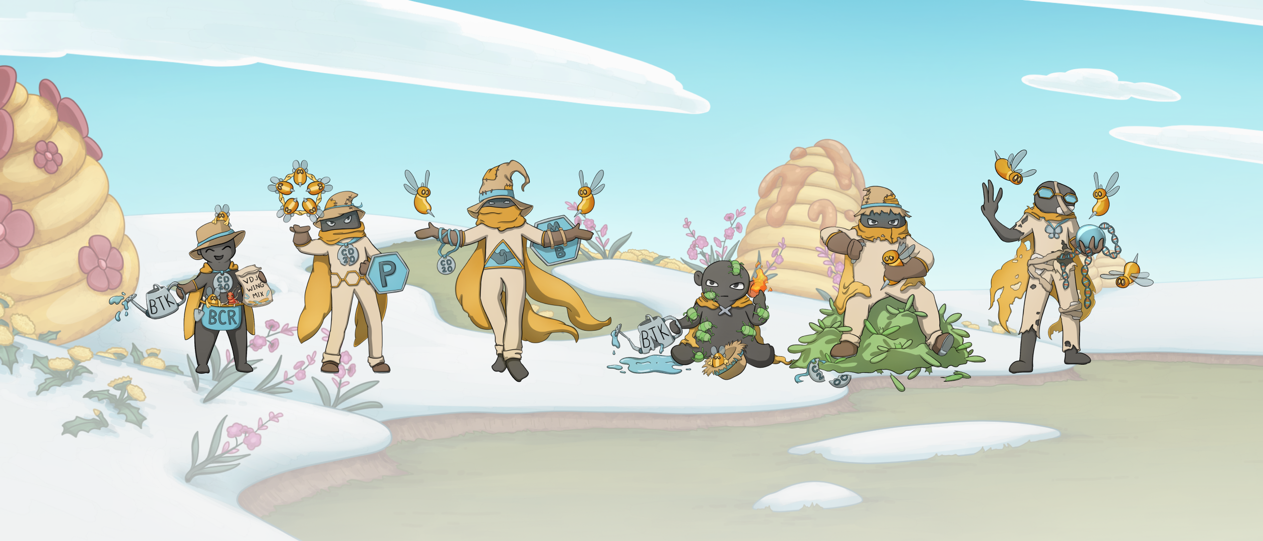 B-Cell Medifamily lineup.