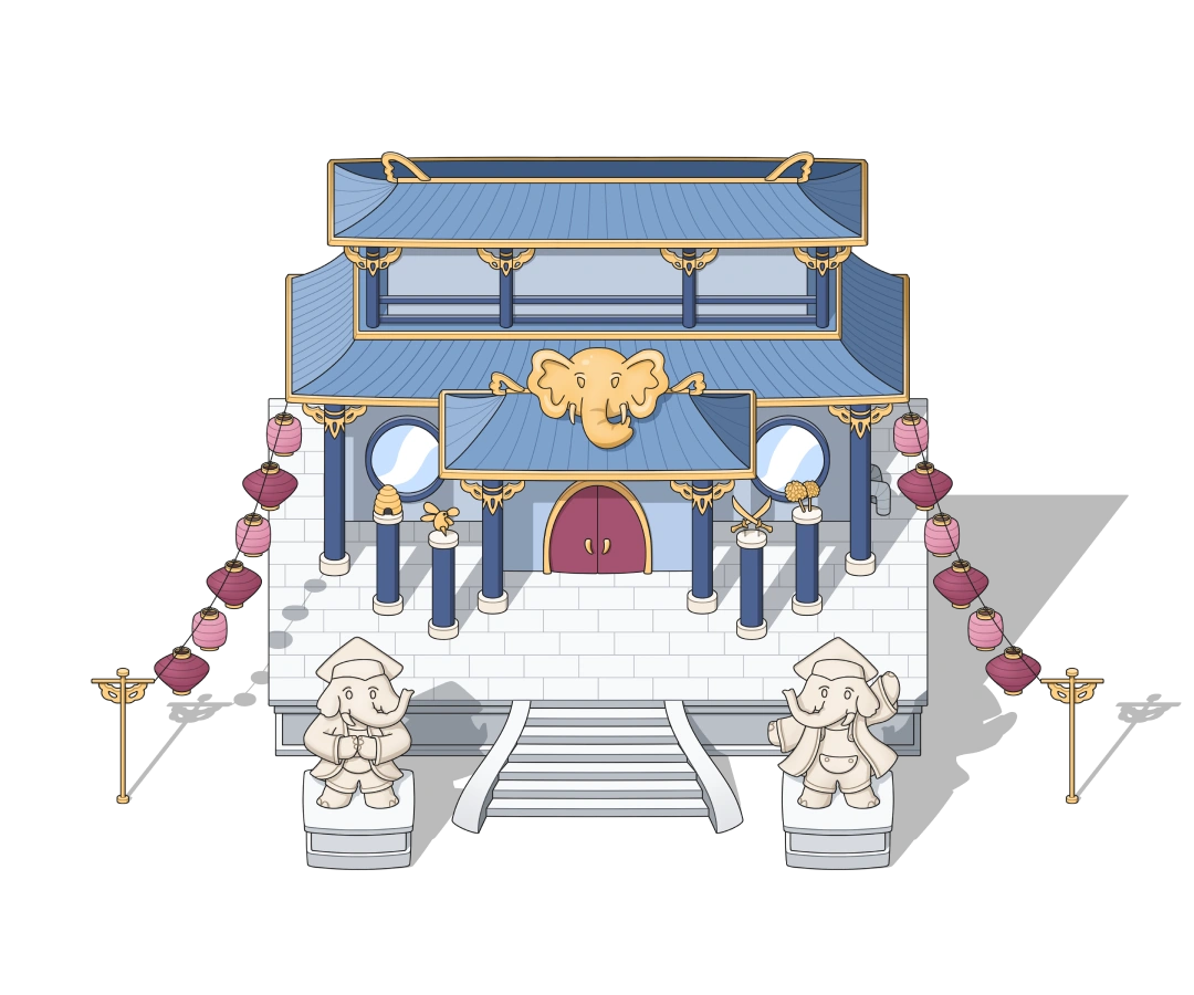 White Northern University building.