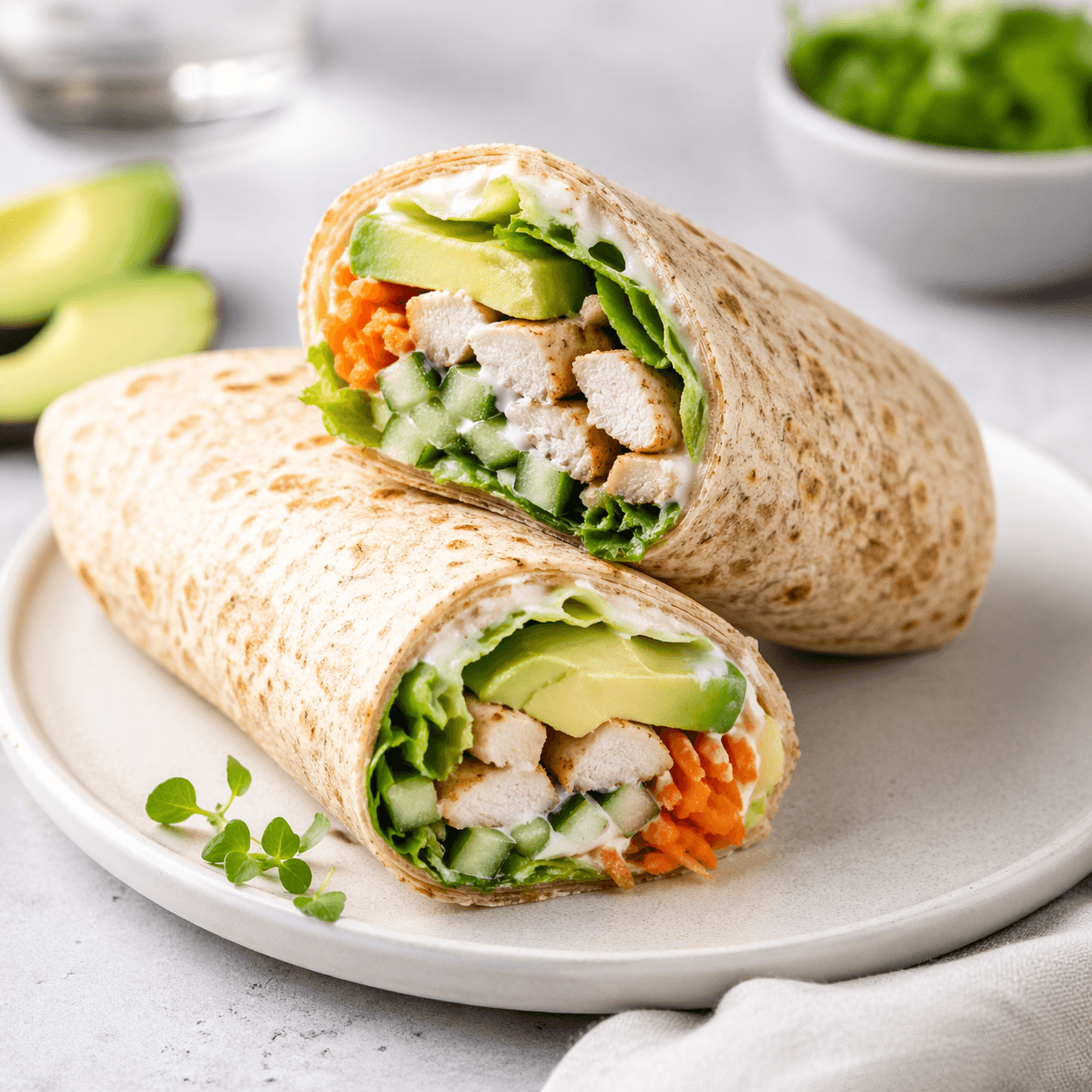 Wrap déjeuner