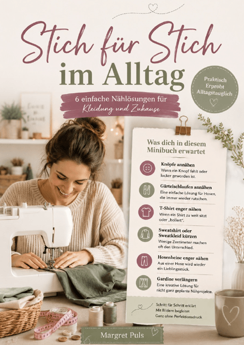 Cover: Stich für Stich im Alltag von Margret Puls