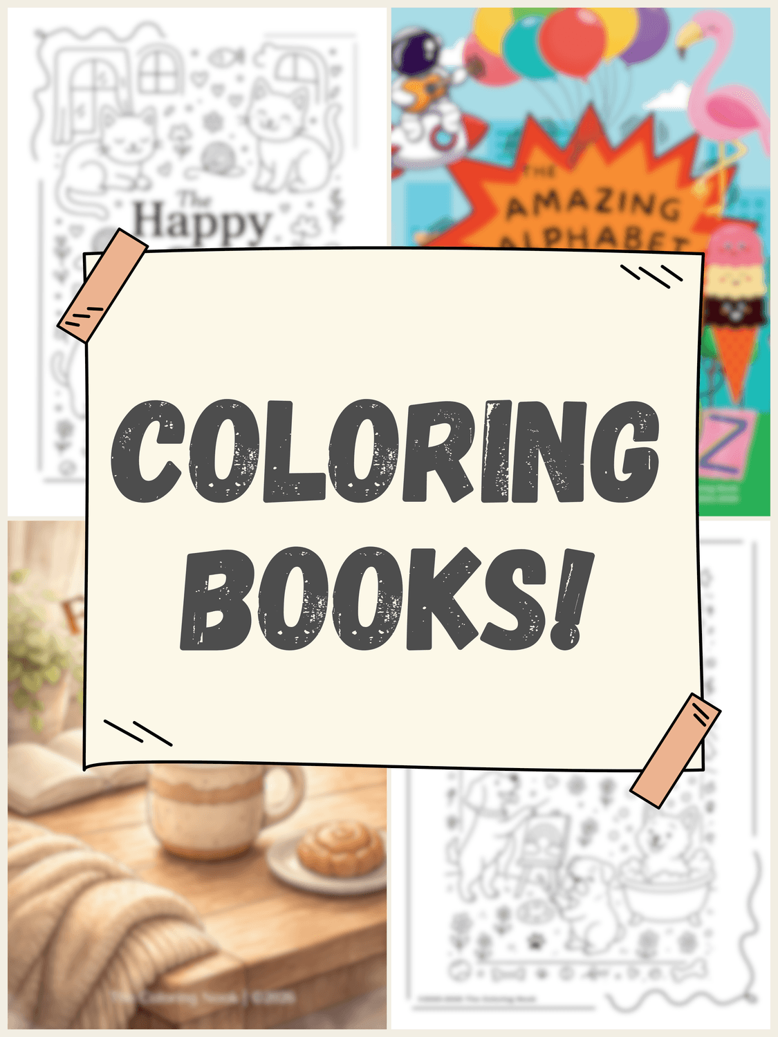 The Coloring Nook Shop Page
