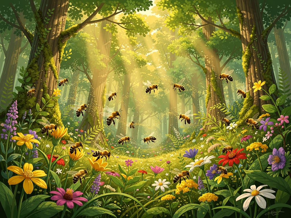 Pollinisation et carbone