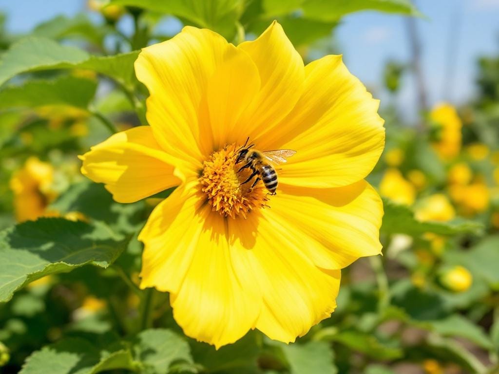 Légumes d’automne pour les abeilles : courge, potiron
