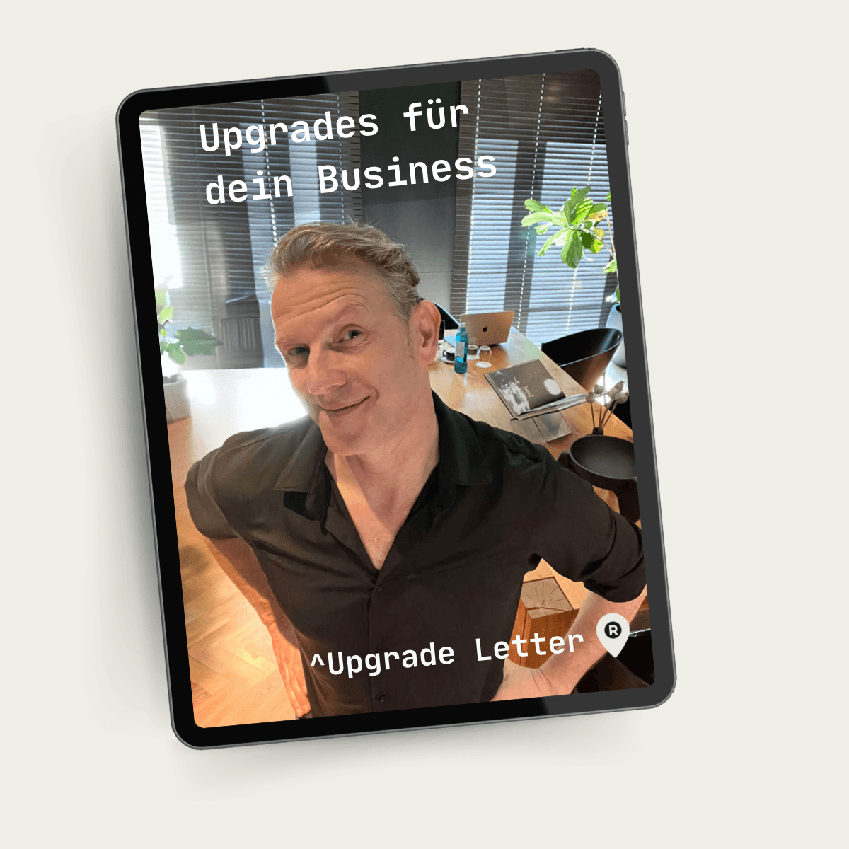 Rasmus in seinem Studio