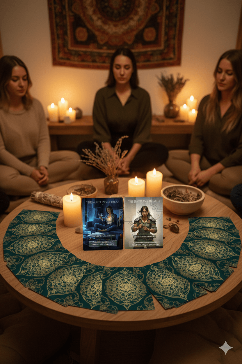 Archetypal Wounds Oracle Deck in sister circle