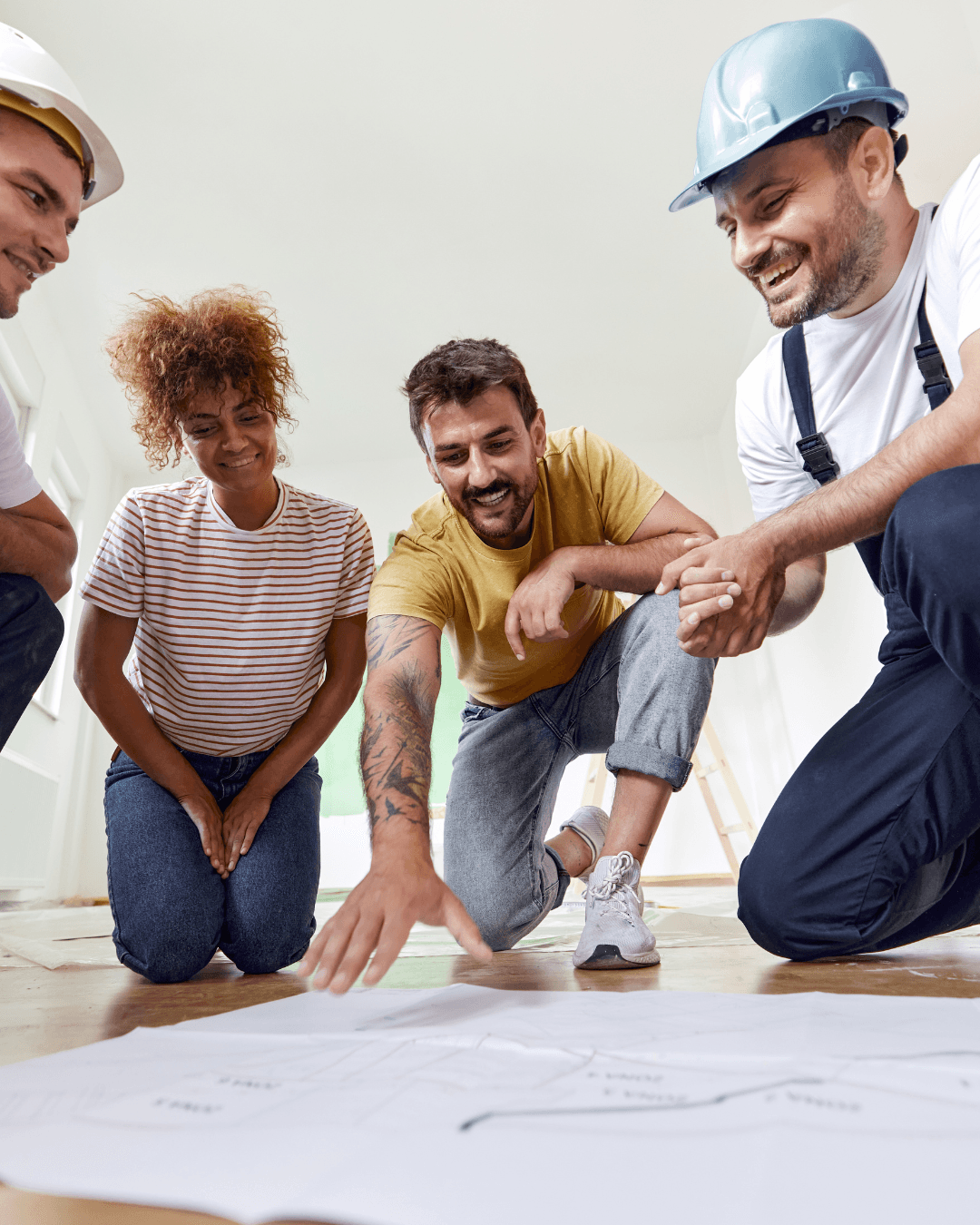 Échange autour d’un projet de rénovation et de chantier